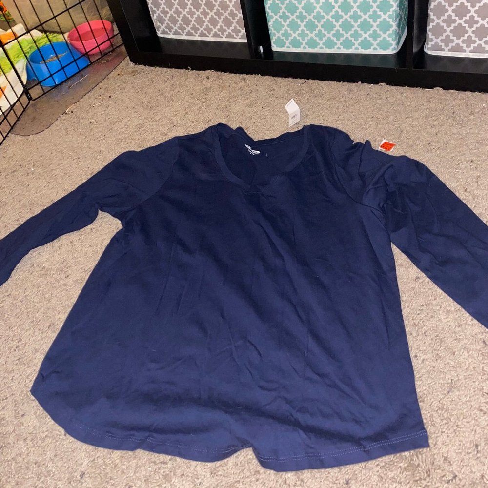 Navy Blue Long Sleeves